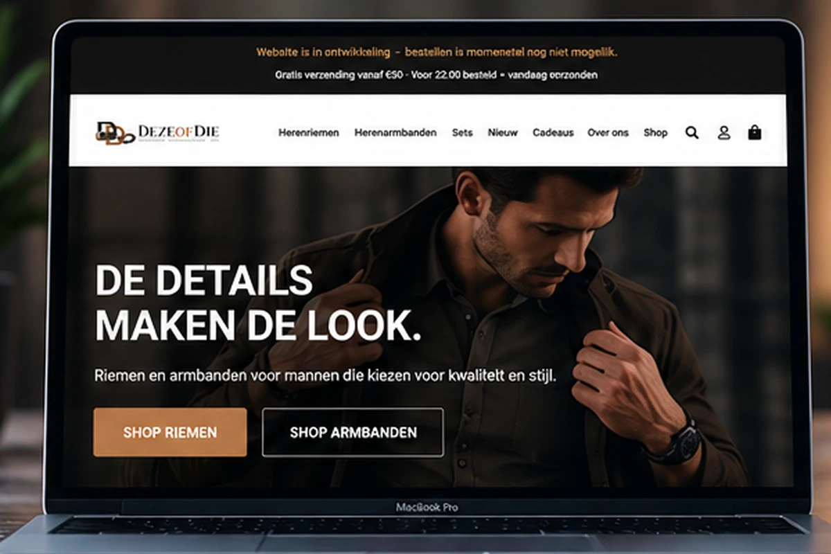 DezeOfDie.nl webshop ontwikkeld door CHMEDIA